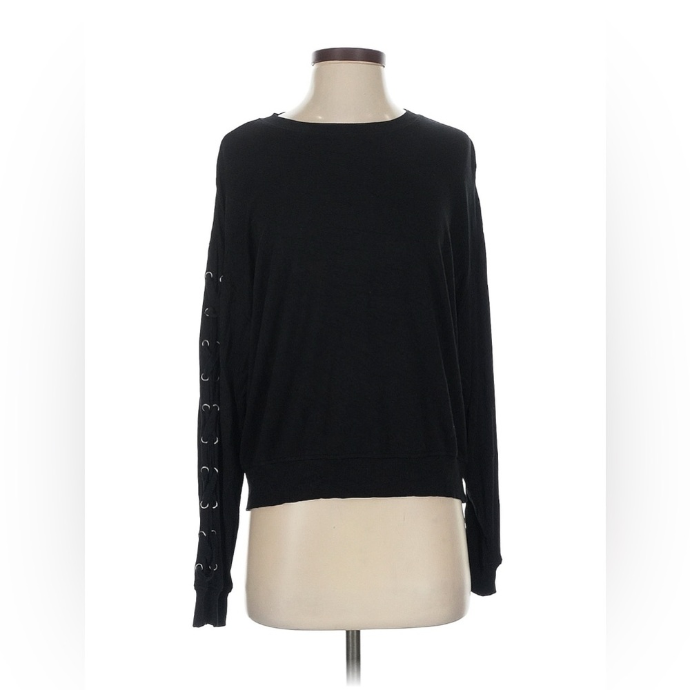 Z Supply Black Long Sleeve Top